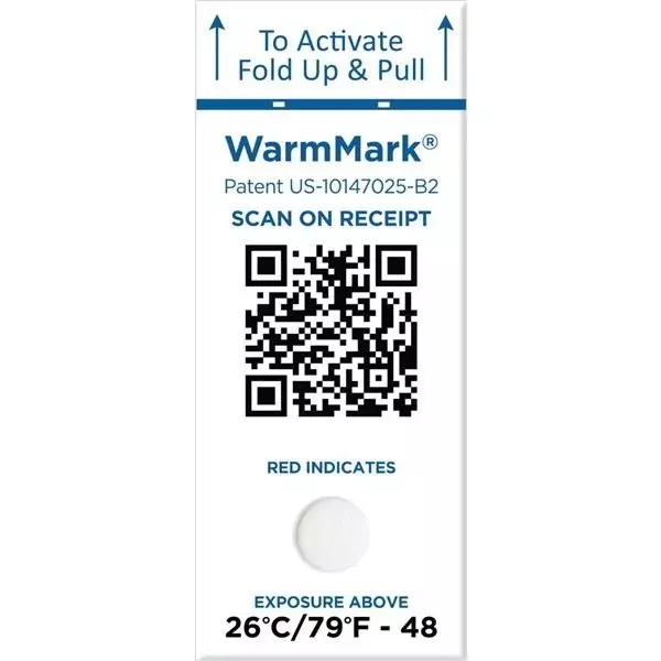 SpotSee Temperature Indicator +121�C Maximum Operating Temperature, WM 26/79-SQ
