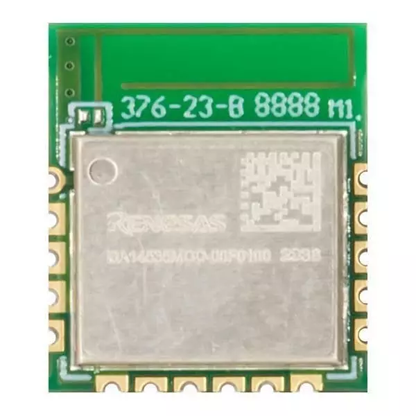 RENESAS Bluetooth Module 1-Wire, I2C, SPI, UART Interface 3 dBm Power, DA14535MOD-00F01002