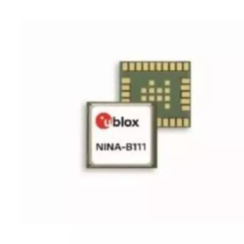 u-blox Bluetooth Module GPIO, I2C, SPI, UART, USB Interface 7 dBm Power, NINA-B111-04B
