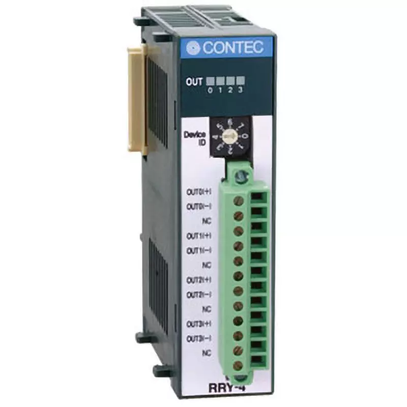 CONTEC Reed Relay Contact Output Module 150 mA (Max.)(DC 5 V), RRY-4(FIT)GY