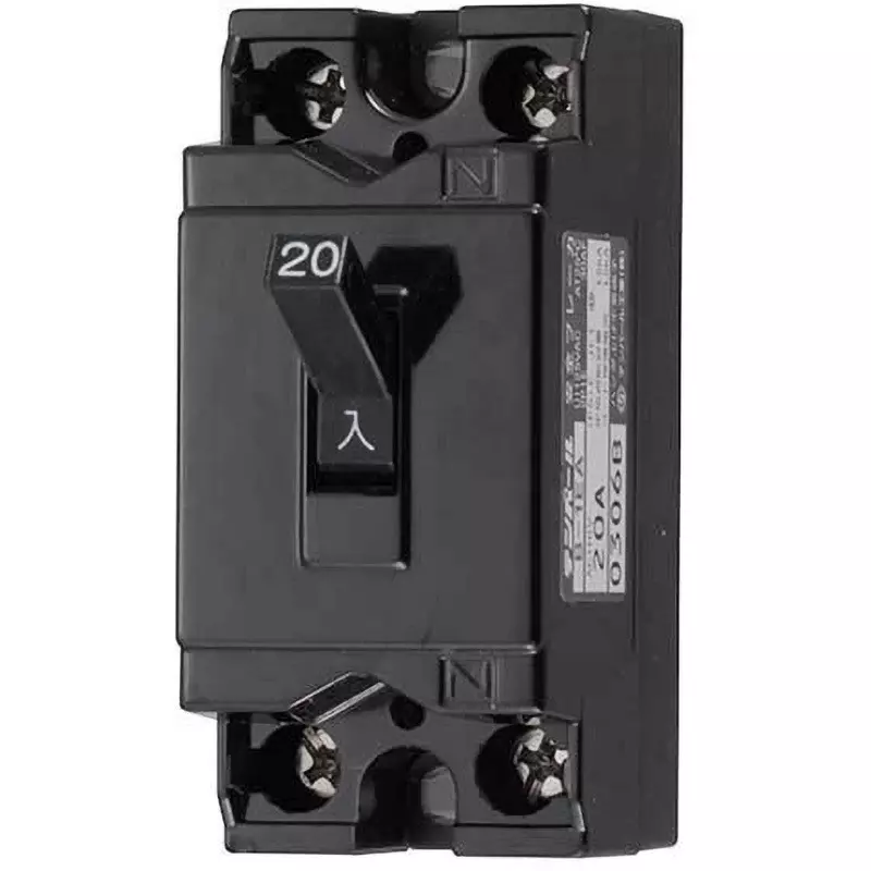 OHM ELECTRIC Distribution Board / Breaker 20 A Current AC 100 V Voltage 21 E Pole, HS-B1EA20-G