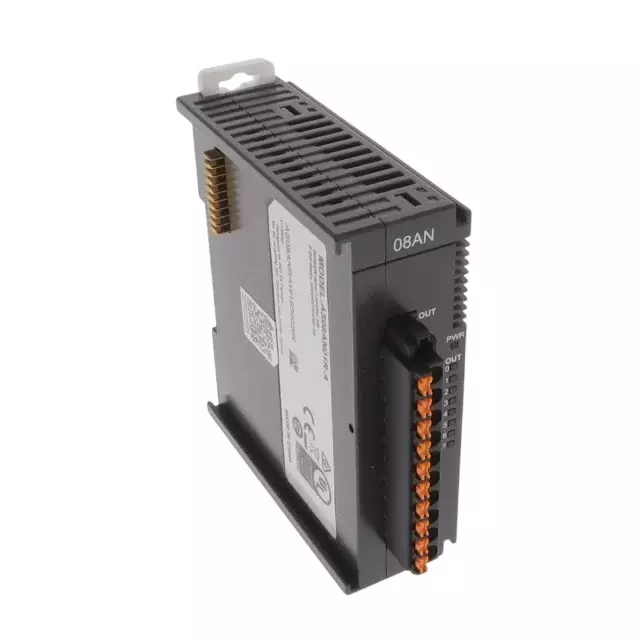 Delta 8 Points Digital Output NPN Module with 5-30 V DC Supply Voltage and Plastic Body, AS08ANO1T-A