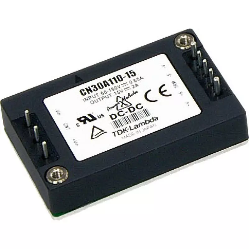 TDK-LAMBDA Dc-DC Power Module DC60 to 160 V Input Voltage Range, CN30A110-5/CO