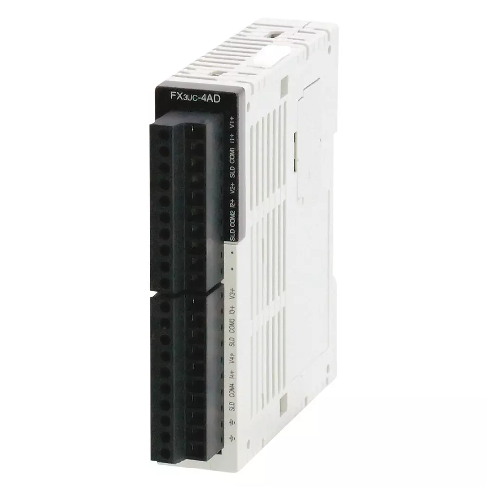 Mitsubishi Electric MELSEC-F SERIES Analogue Input Output Module FX3UC Type with 4 Analog Inputs and 16 Bit Resolution, FX3UC-4AD