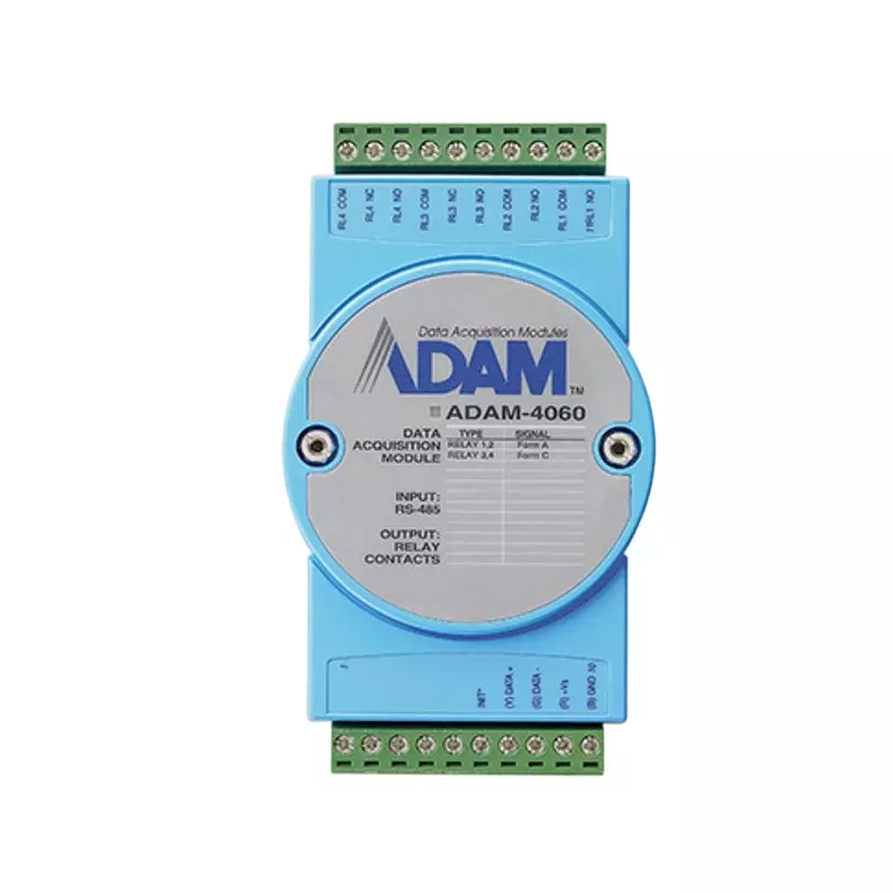 Advantech Relay Output Module -10 to 70℃ Operating Temperature Range 10 to 30 DC Input Voltage, ADAM-4060-F
