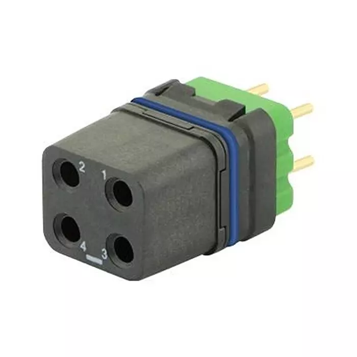 SOURIAU-SUNBANK / EATON RECTANGULAR MODULE, RCPT, 4POS, 2ROW, 8MQ2M0412UAE