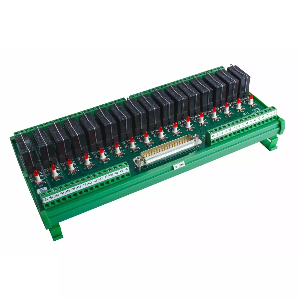 Connectwell Rectifier Version Relay Module 16 Channel 1CO 24 VDC Rail Mount without Pluggable Relay, IMRE1SS16/24/WR