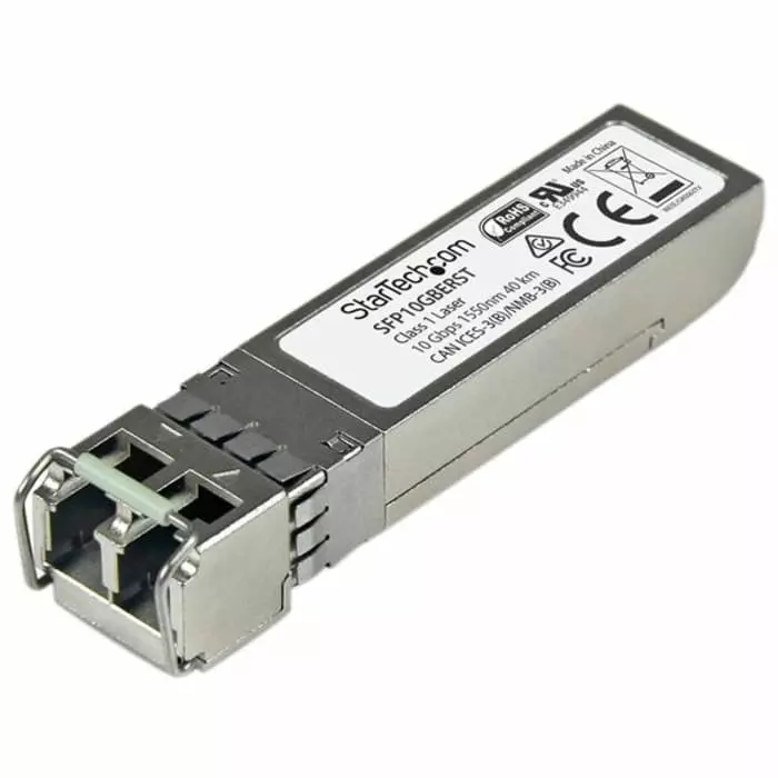 StarTech.com MSA Compatible LC Single Mode SFP Transceiver Module Full Duplex 10000Mbit/s, SFP10GBERST