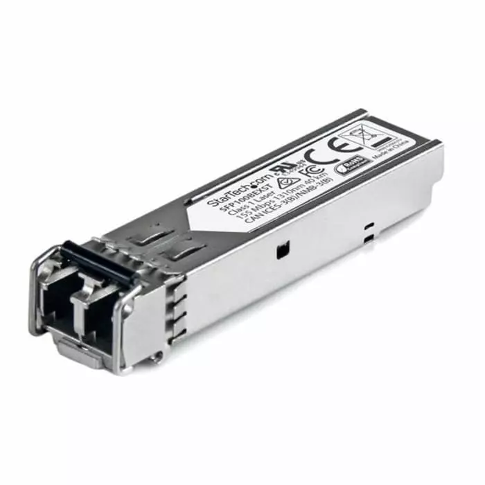 StarTech.com MSA Compatible LC Single Mode SFP Transceiver Module Half/Full Duplex 155Mbit/s, SFP100BEXST