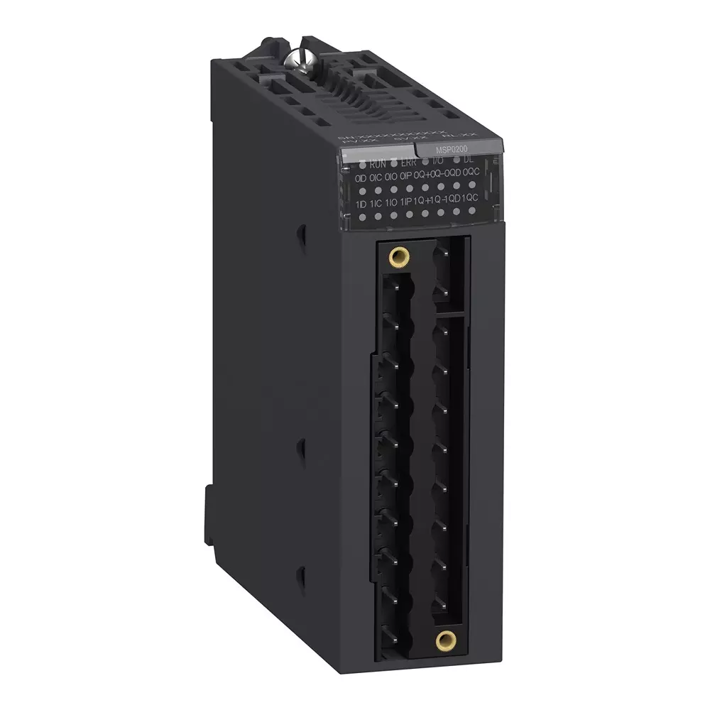 Schneider Electric PTO Module 2 Channels 4 Inputs 24 V DC, BMXMSP0200