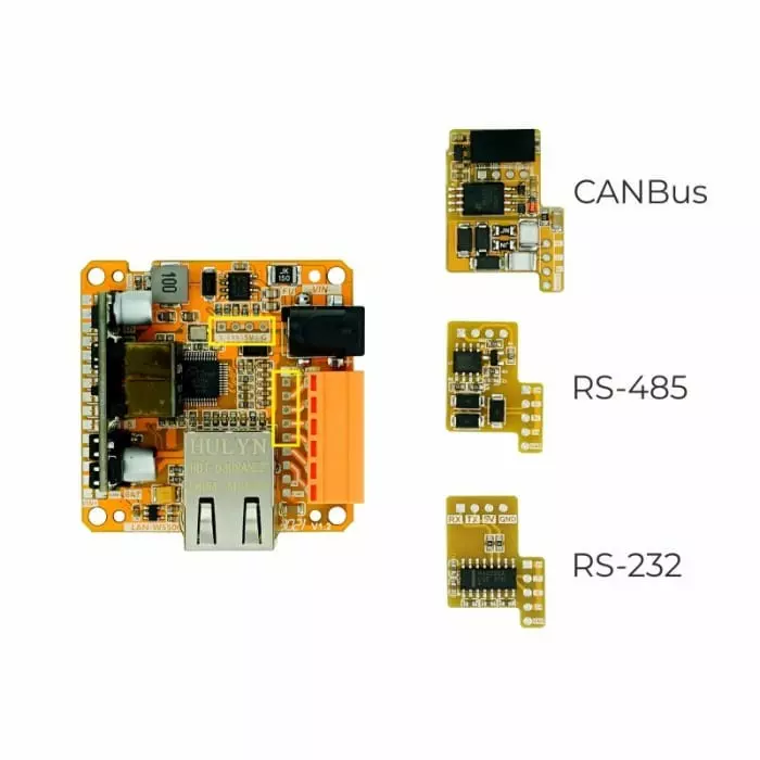 M5Stack Controller Module for Embedded Ethernet Connection, K012-C-V12