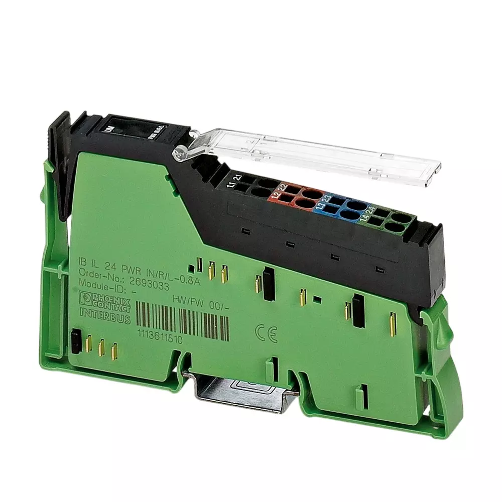 Phoenix Contact Inline Series Feed-In Module 0.8 Amp, IB IL 24 PWR IN/R/L-0.8A-PAC