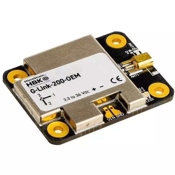 MicroStrain by HBK Acceleration Sensor Module Digital Output Type, G-Link-200-OEM-40G