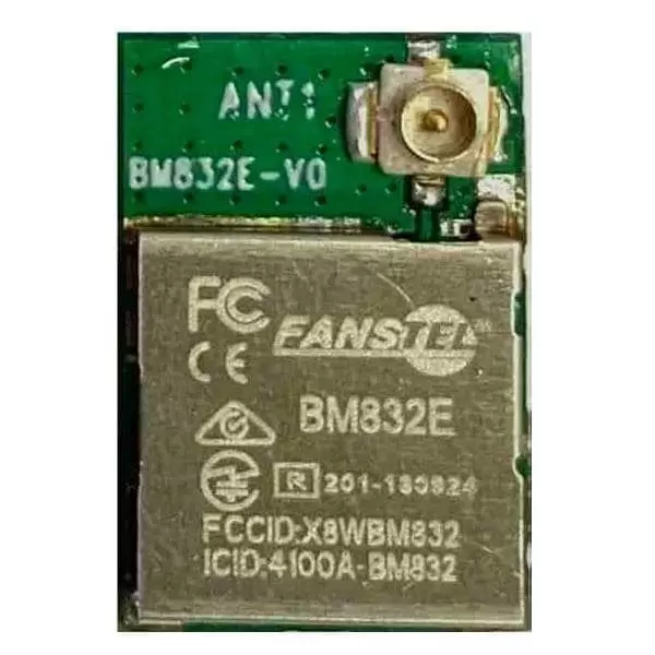 Fanstel Bluetooth Module I2C, I2S, SPI, UART Interface 4 dBm Power, BM832E