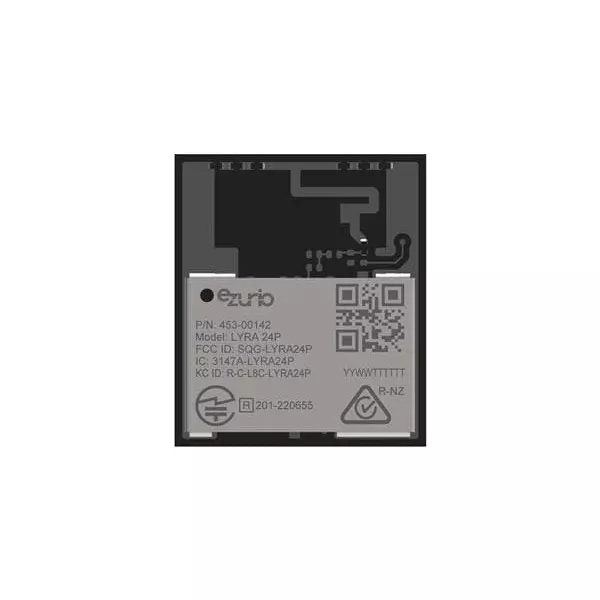 EZURIO Bluetooth Module I2C, SPI, UART Interface 20 dBm Power, 453-00142R