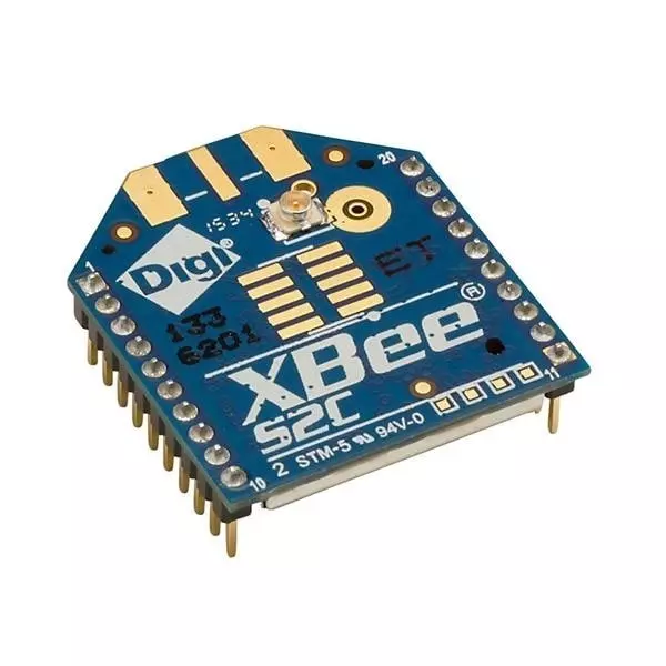 DIGI INTERNATIONAL Zigbee Module 3.1 mW Output Power 2.4 GHz, XB24CDMUIT-001