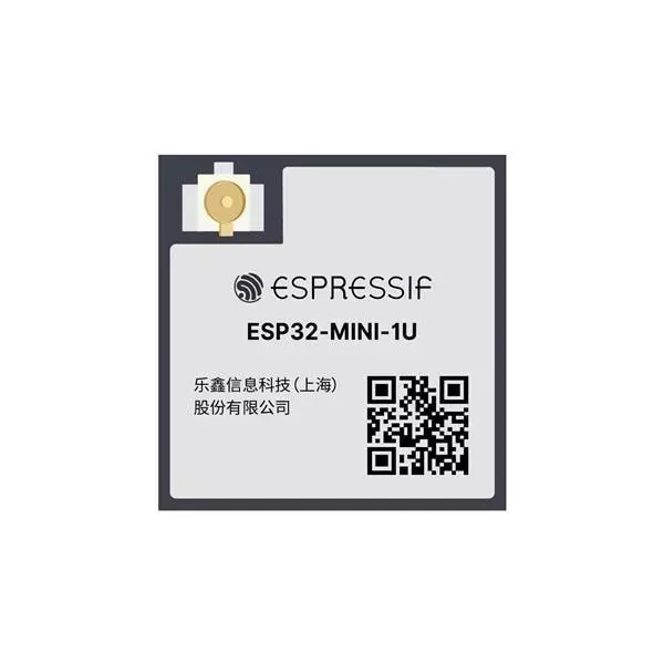 Espressif Multiprotocol Modules 19.5 dBm Output Power 2.4 GHz, ESP32-MINI-1U-N4