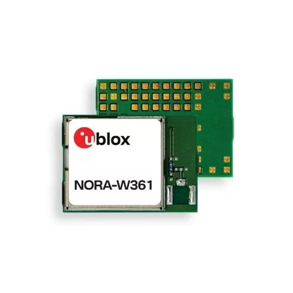 u-blox Multiprotocol Modules 3 V to 3.6 V, NORA-W361-00B