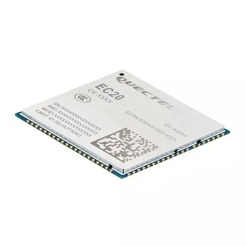 Quectel Mobile Module 33 dBm Output Power 900 MHz, 1.8 GHz, EC20CEFASG-256-SGNS