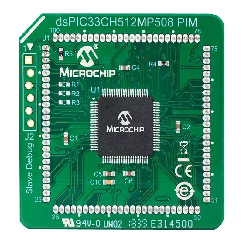 MICROCHIP Plug-In Module, Explorer 16/32 Dev Board, Ma330046