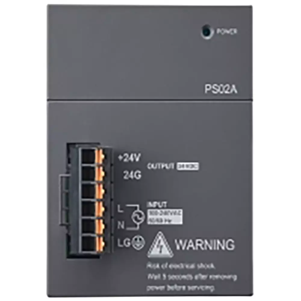 Delta Power Supply Module with 24 V DC Supply Voltage and 1.5 A Current for Internal Use Only (CPU and the Modules), AS-PSO2A