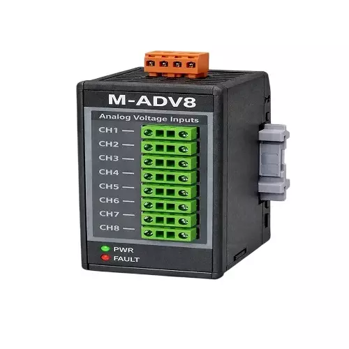 Mitsubishi Electric I/O Module with 8 Channels and Analog Input Voltage Signal, M-ADV8