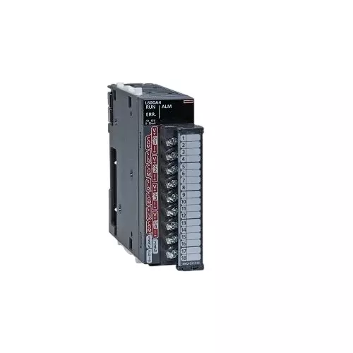 Mitsubishi Electric I/O Module with 4 Channels and Analog Output Voltage, Current, RTD, Thermocouple Signal and 16 Bit Resolution, M-DA4
