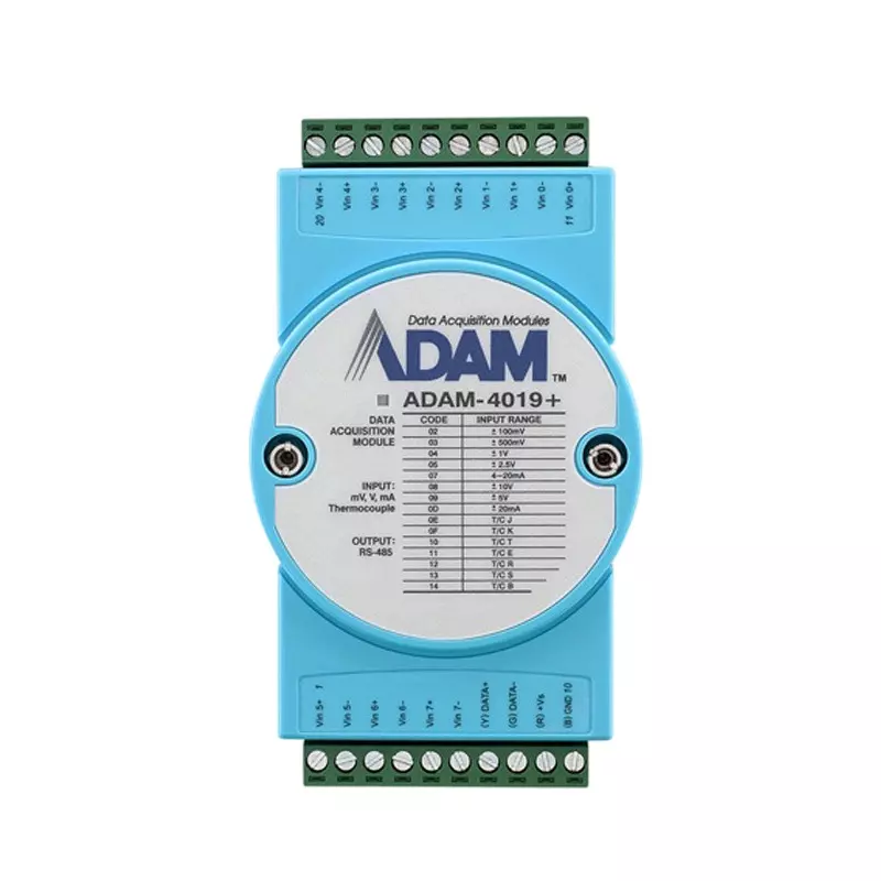 Advantech I/O Module 8 No. of Channels, ADAM-4019+-F