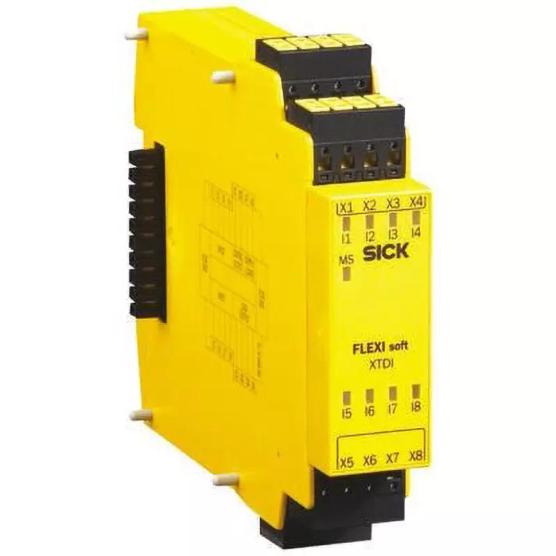 Sick DIN Rail Clamp Input Module 24 DC Power Supply Voltage 0 No. of Output 8 Number of Input Points, FX3-XTDI80002