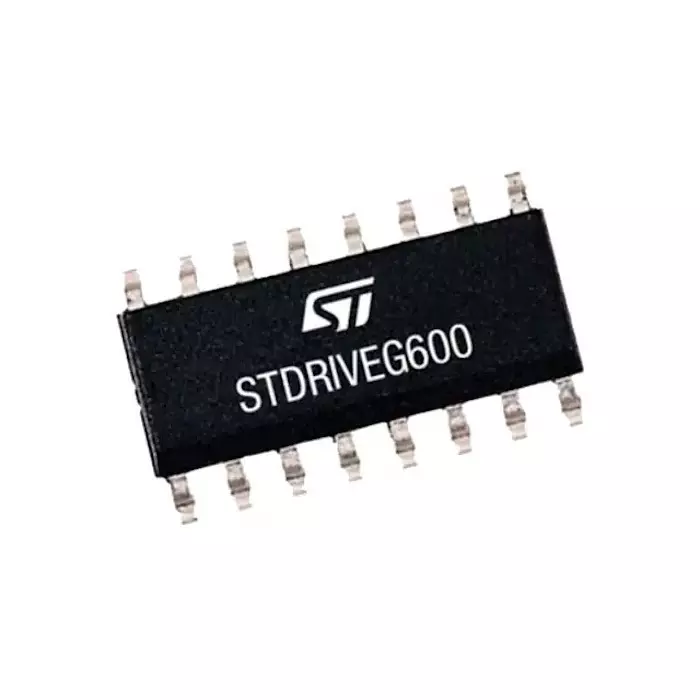 Stmicroelectronics STD Drive 6 Amp 3.3 to 5 V 16 Pin SO-16, STDRIVEG600TR (Pack of 2500)