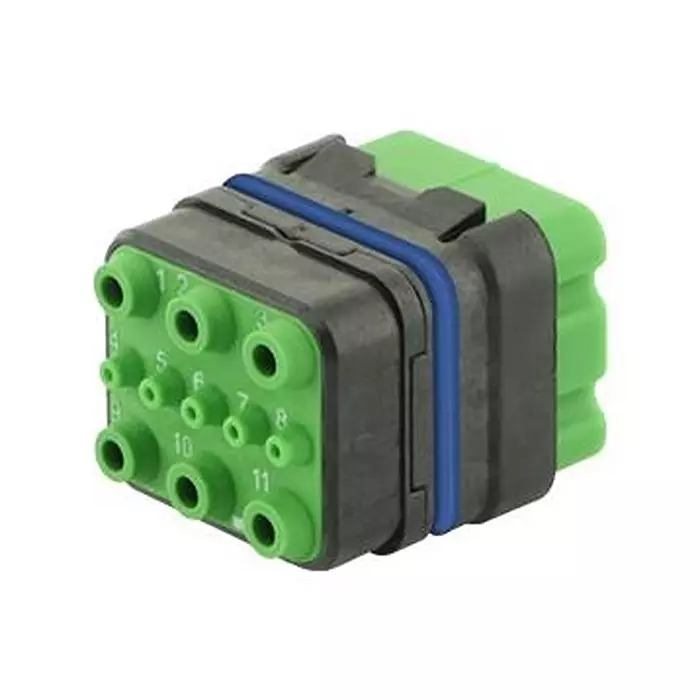 SOURIAU-SUNBANK / EATON RECTANGULAR MODULE, PLUG, 11POS, 3ROW, 8MQ2M9901ADE
