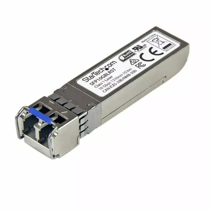 StarTech.com MSA Compatible LC Single Mode Transceiver Module Full Duplex 10000Mbit/s, SFP10GBLRST