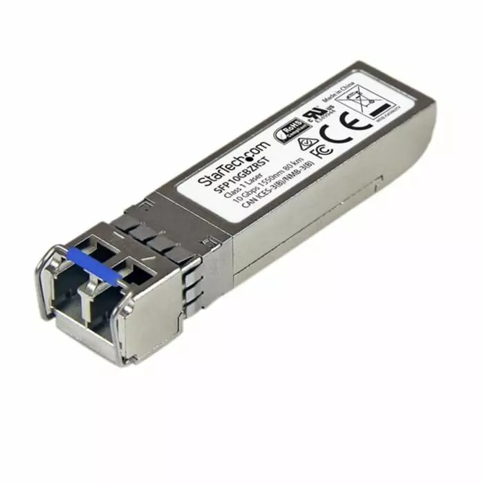 StarTech.com MSA Compatible LC Single Mode SFP Transceiver Module Full Duplex 10000Mbit/s, SFP10GBZRST