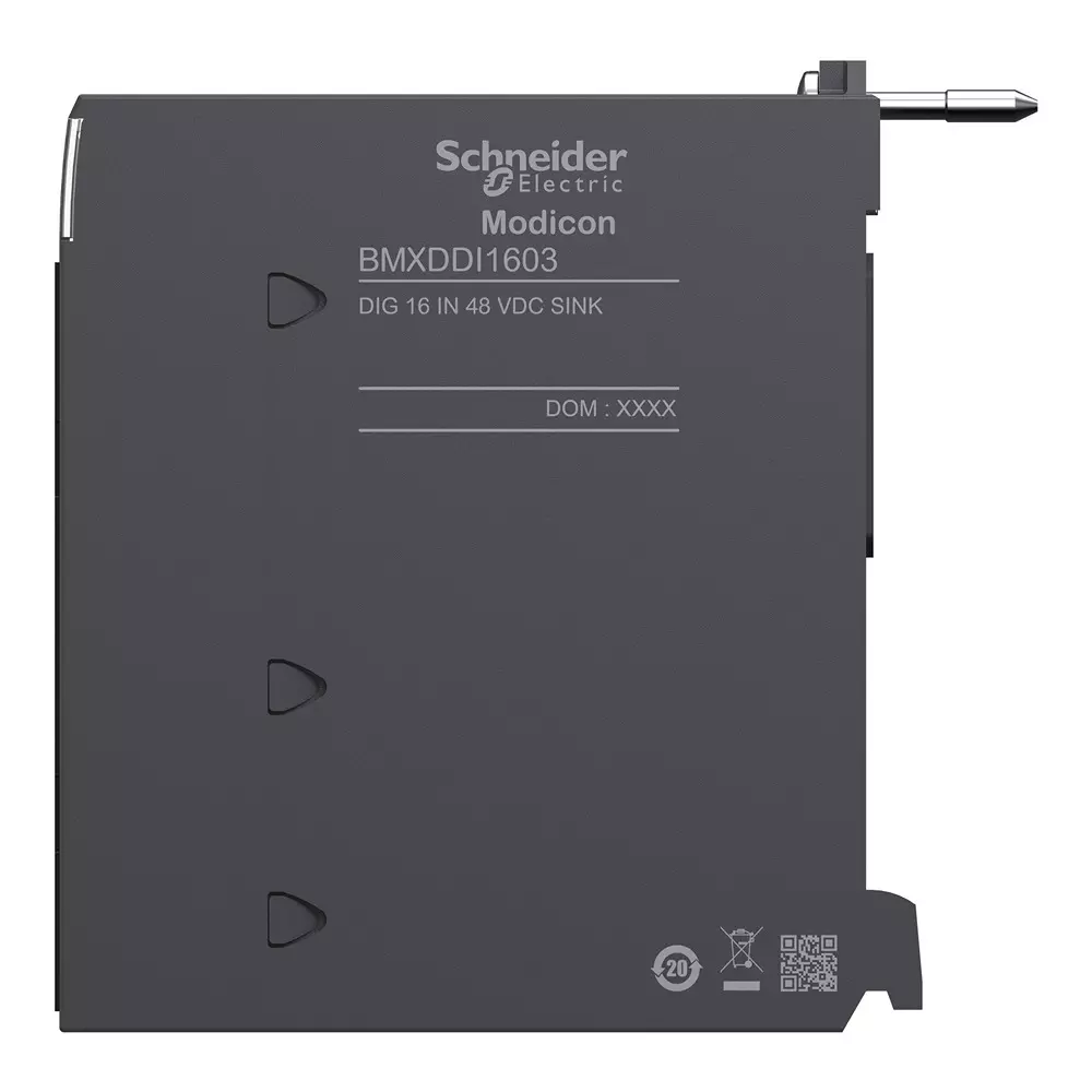 Schneider Electric Modicon X80 Isolated Discrete Input Module 16 Inputs 48 V DC Supply Voltage, BMXDDI1603