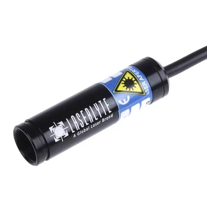 Global Laser Module 635 nm 1 mw Continuous Wave Dot pattern, 3117-12-000