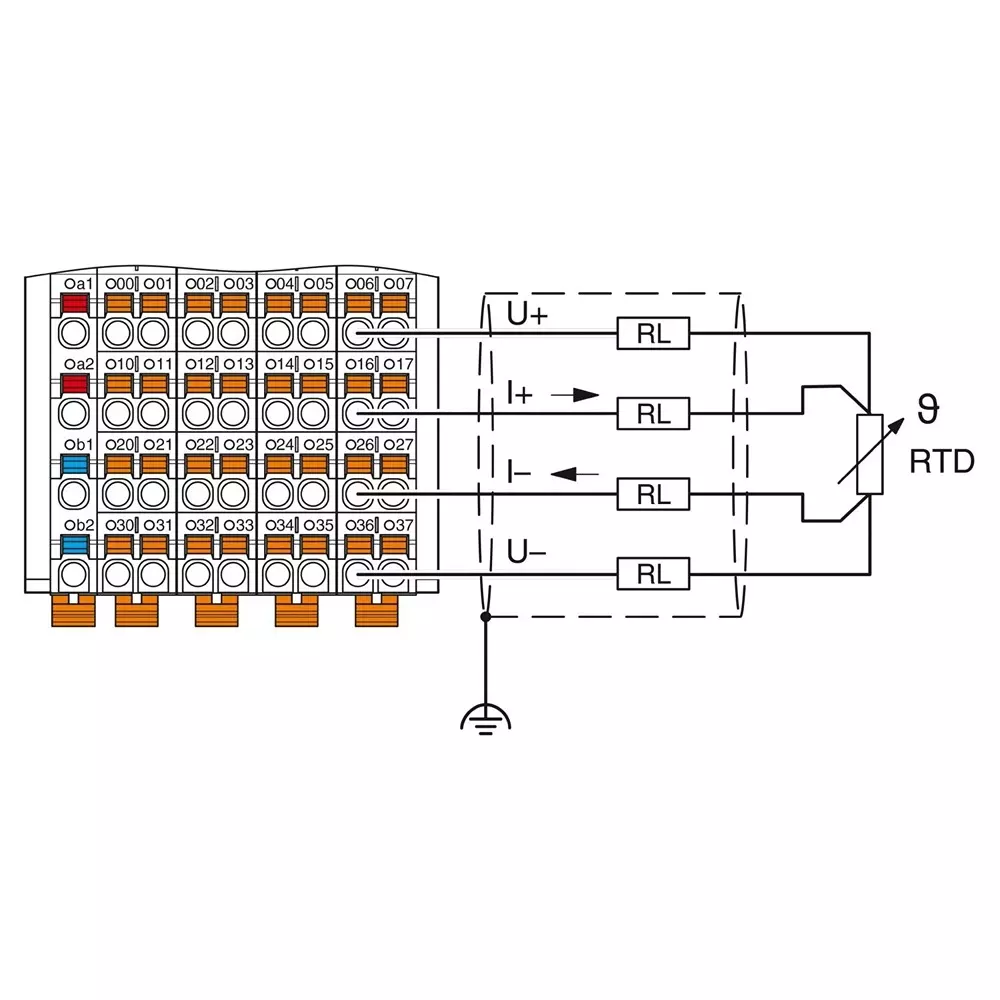 Phoenix Contact Axioline F Temperature Module 2, 3, 4 Conductor, AXL F RTD8 XC 1F