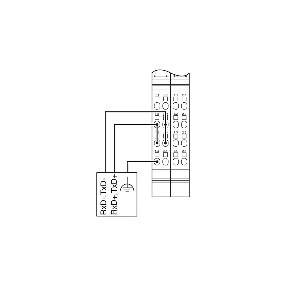 Phoenix Contact Inline Series Communication Terminal Interface RS-485, IB IL RS 485-ECO