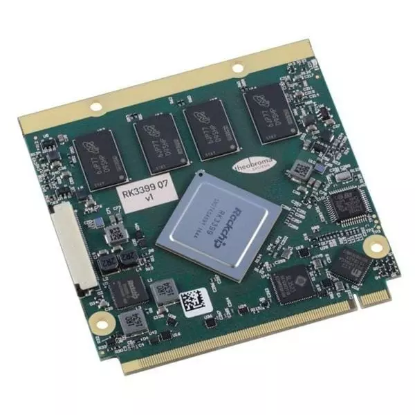 Cherry System-On-Module 5 V Operating Supply Voltage, SOM-RK3399-Q7 2.3-C-2GB-16GB