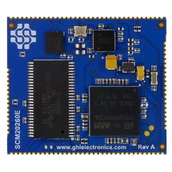 GHI Electronics System-On-Module 3.3 V Operating Supply Voltage, SCM-20260E-B