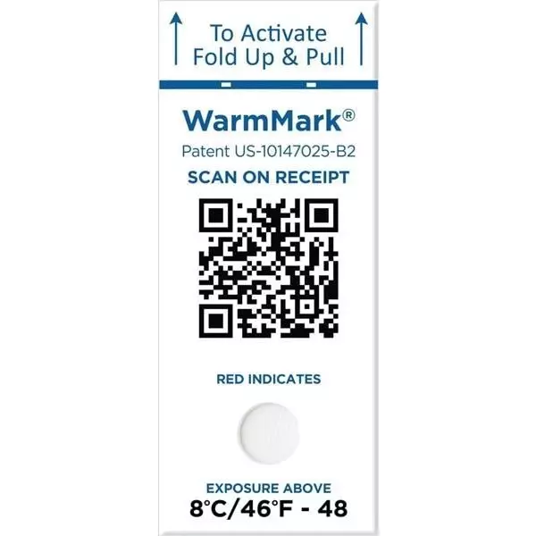 SpotSee Temperature Indicator +121�C Maximum Operating Temperature, WM 8/46-SQ