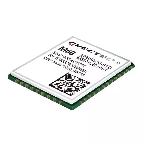 Quectel Multiprotocol Modules 2 W Output Power 850 MHz, 900 MHz, 1.8 GHz, 1.9 GHz, M66FB-03-BT