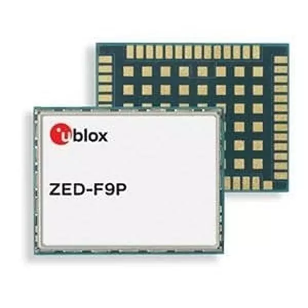 u-blox GNSS / GPS Module 1.207 GHz, 1.227 GHz, 1.246 GHz, 1.561 GHz, 1.575 GHz, 1.602 GHz Frequency, ZED-F9P-04B