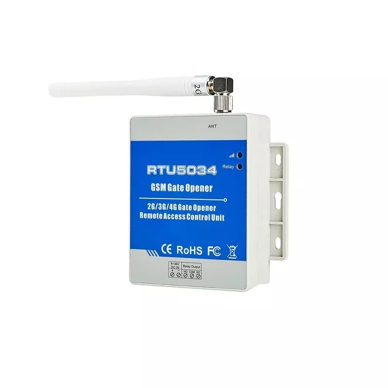 Generic 2G Gsm Gate, Opener Access Relay Switch, Remote Control By Free Call, Home Alarm System Security, Rtu5034