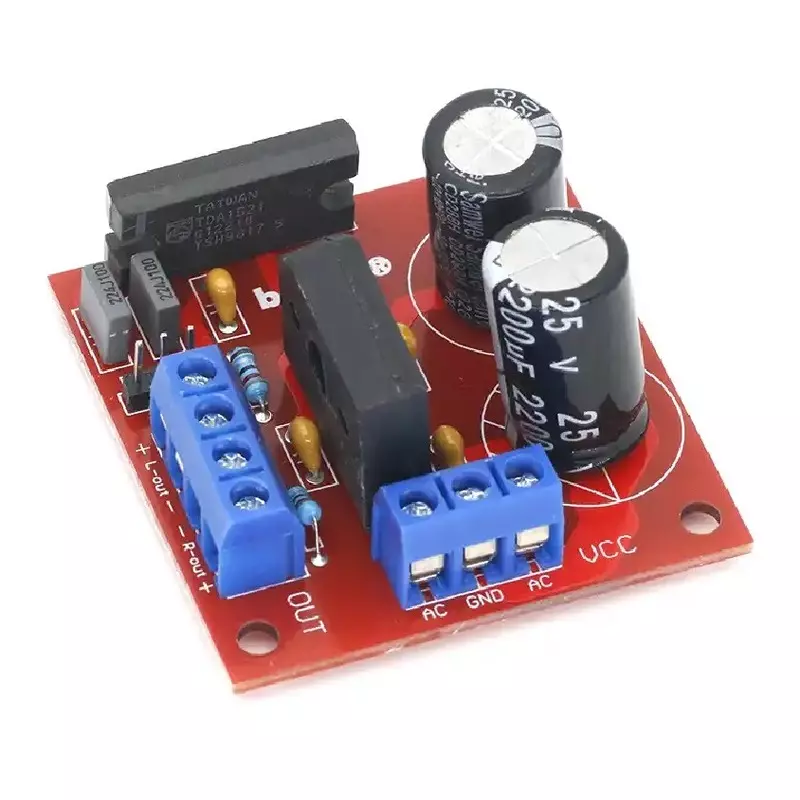 GENERIC Audio Power Amplifier Board Module 2.0 Dual Channel 2*15W with Rectifier Filter Circuit DIY, TDA1521