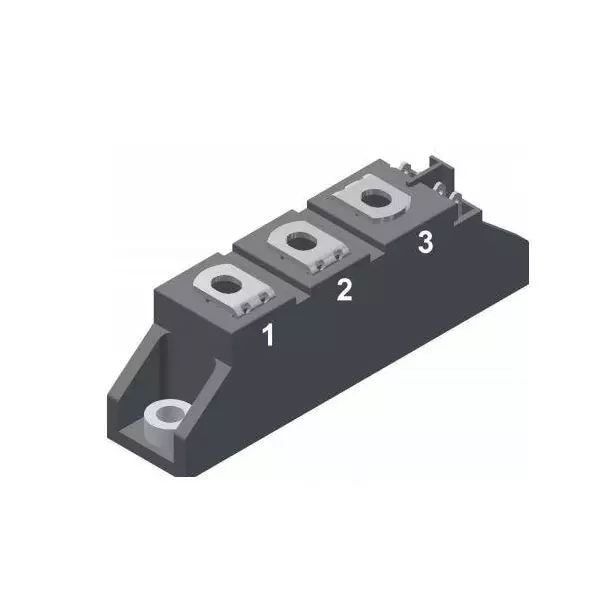 IXYS SEMICONDUCTOR Diode Module Screw Mount 1.6 V Vf - Forward Voltage, MDA72-16N1B