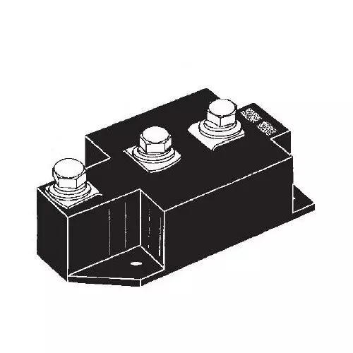 IXYS SEMICONDUCTOR Diode Module Screw Mount 1.4 V Vf - Forward Voltage, MDD255-16N1