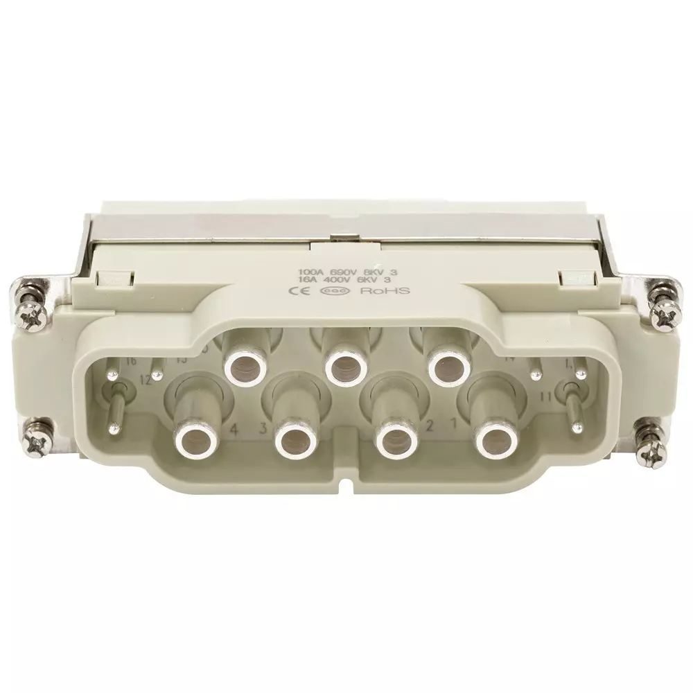 MULTICOMP PRO Heavy Duty Connector 12+PE Contacts, MP009607