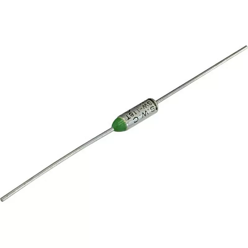 OHM ELECTRIC Thermal Fuse 10 A Current 250 V Voltage, DZ-S169J (Pack of 2)