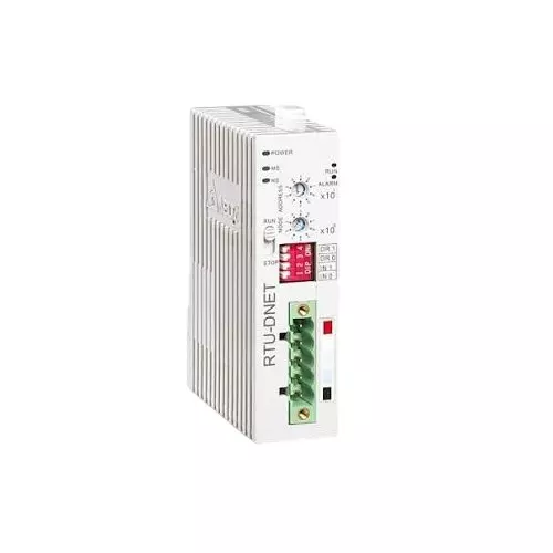 Delta DeviceNet Remote 10 Module with 24 V DC Supply Voltage and Suitable For S Series, RTU-DNET