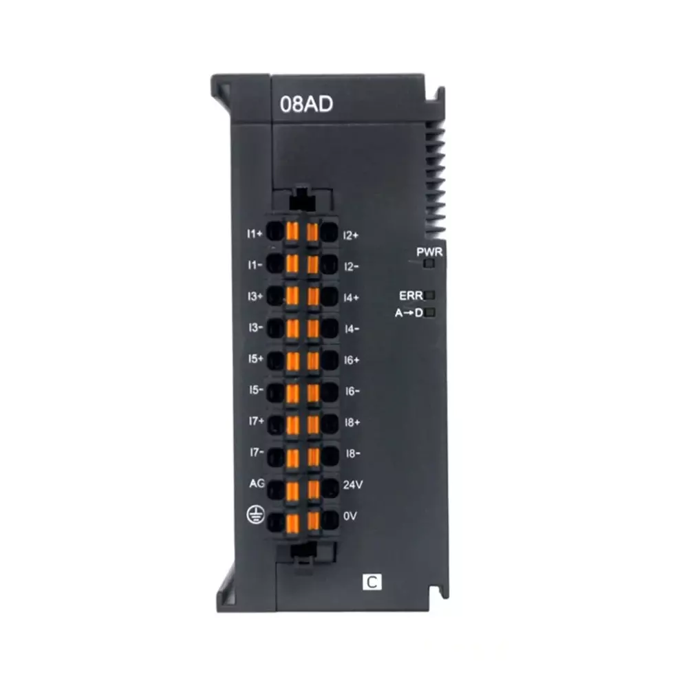 delta-8-channels-analog-input-module-with-16-bit-resolution-rectangular-shape-plastic-body-as08ad-c